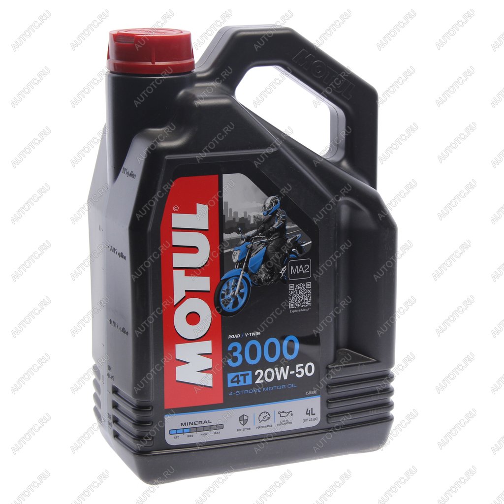 4 499 р. Масло моторное 3000 4T 20W50 мин.4л MOTUL MOTUL 107319  с доставкой в г. Керчь
