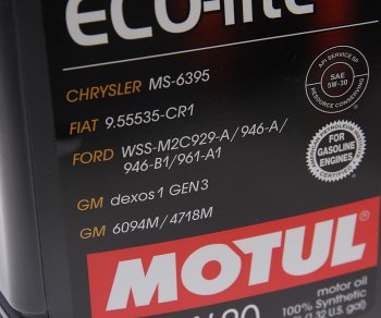 6 549 р. Масло моторное 8100 ECO-LITE 5W30 синт.5л MOTUL MOTUL 108214  с доставкой в г. Керчь. Увеличить фотографию 2