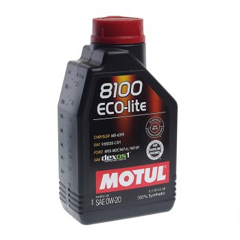 1 789 р. Масло моторное 8100 ECO-LITE 0W20 синт.1л MOTUL MOTUL 108534  с доставкой в г. Керчь. Увеличить фотографию 1