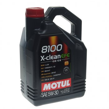 5 949 р. Масло моторное 8100 X-CLEAN EFE 5W30 синт.4л MOTUL MOTUL 109171  с доставкой в г. Керчь. Увеличить фотографию 1