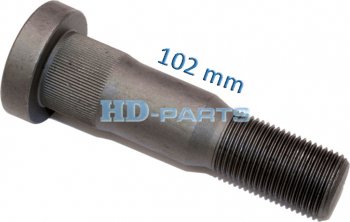 379 р. Шпилька колеса VOLVO F101216,FH1216,FL12,FM12 (78х102мм 14UNF) HD-PARTS HD-PARTS 109202  с доставкой в г. Керчь. Увеличить фотографию 2