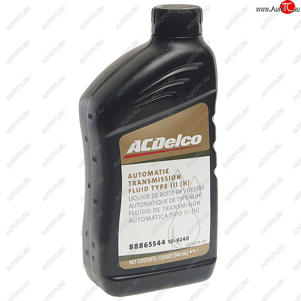 1 089 р. Масло трансмиссионное ATF TYPE-III H 0.946л ACDELCO ACDELCO 10-9240  с доставкой в г. Керчь