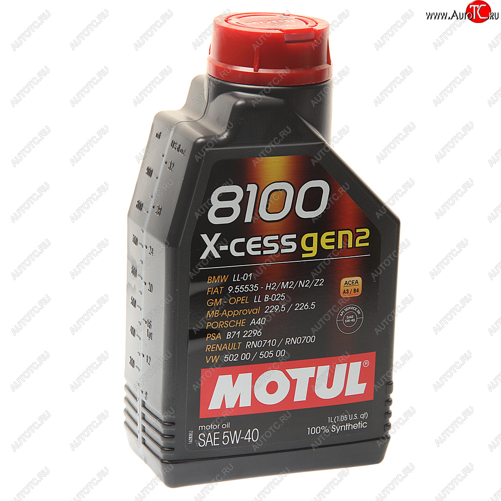 1 469 р. Масло моторное 8100 X-CESS GEN2 5W40 синт.1л MOTUL MOTUL 109774  с доставкой в г. Керчь
