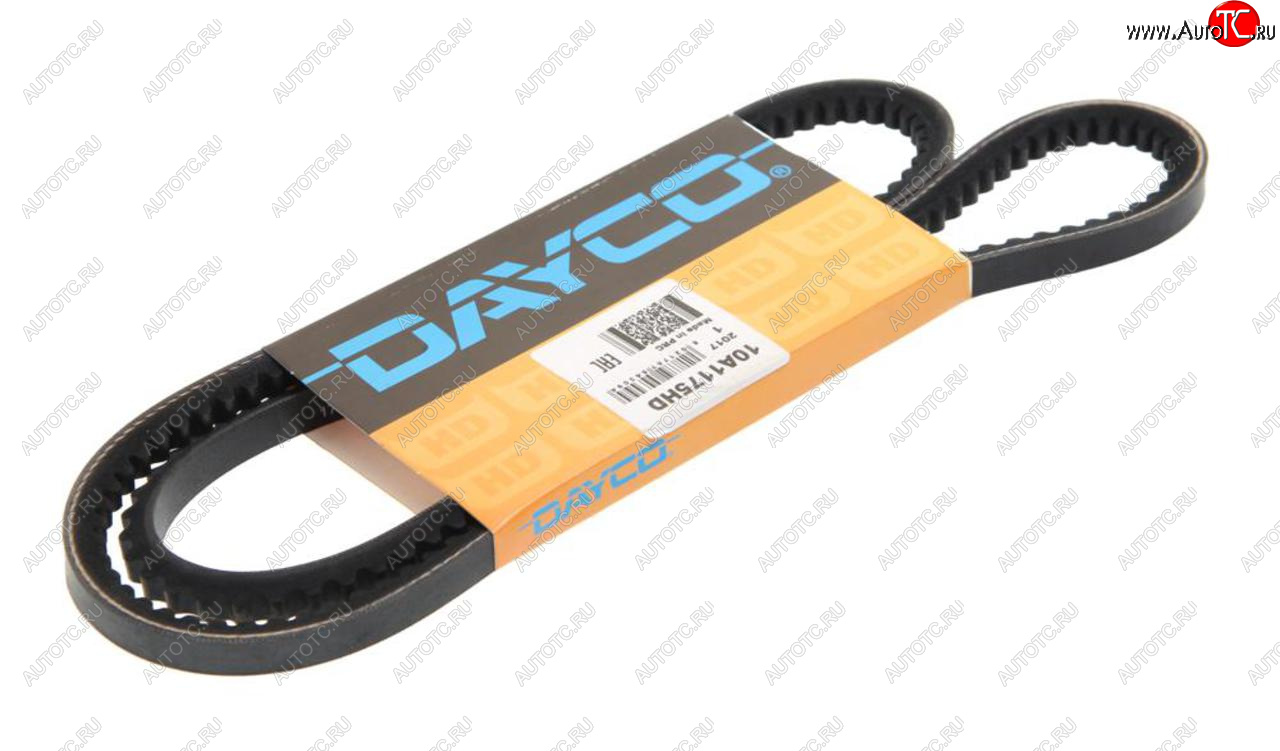 449 р. Ремень приводной клиновой 10х1175 DAYCO DAYCO 10a1175hd DAYCO 10a1175hd  с доставкой в г. Керчь