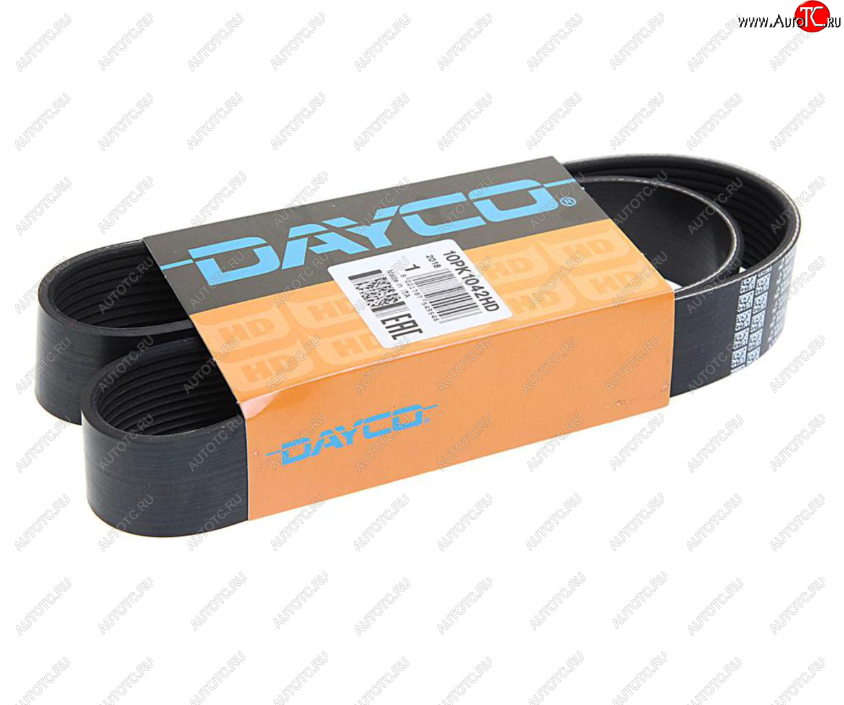 2 099 р. Ремень приводной поликлиновой 10PK1042HD DAYCO DAYCO 10pk1042hd  с доставкой в г. Керчь