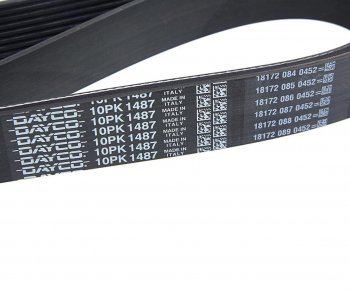 2 389 р. Ремень приводной поликлиновой 10PK1487HD DAYCO DAYCO 10pk1487hd  с доставкой в г. Керчь. Увеличить фотографию 2