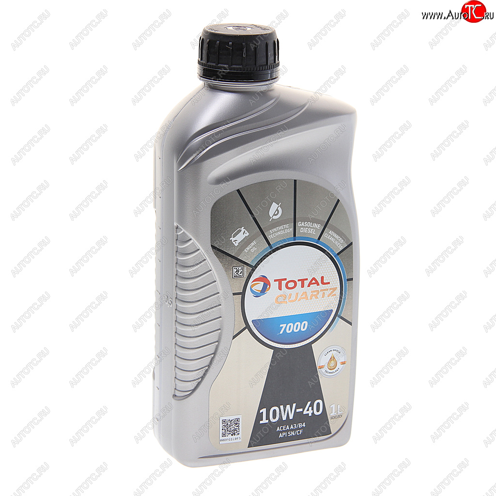 1 229 р. Масло моторное QUARTZ 7000 10W40 псинт.1л TOTAL TOTAL 11010301  с доставкой в г. Керчь