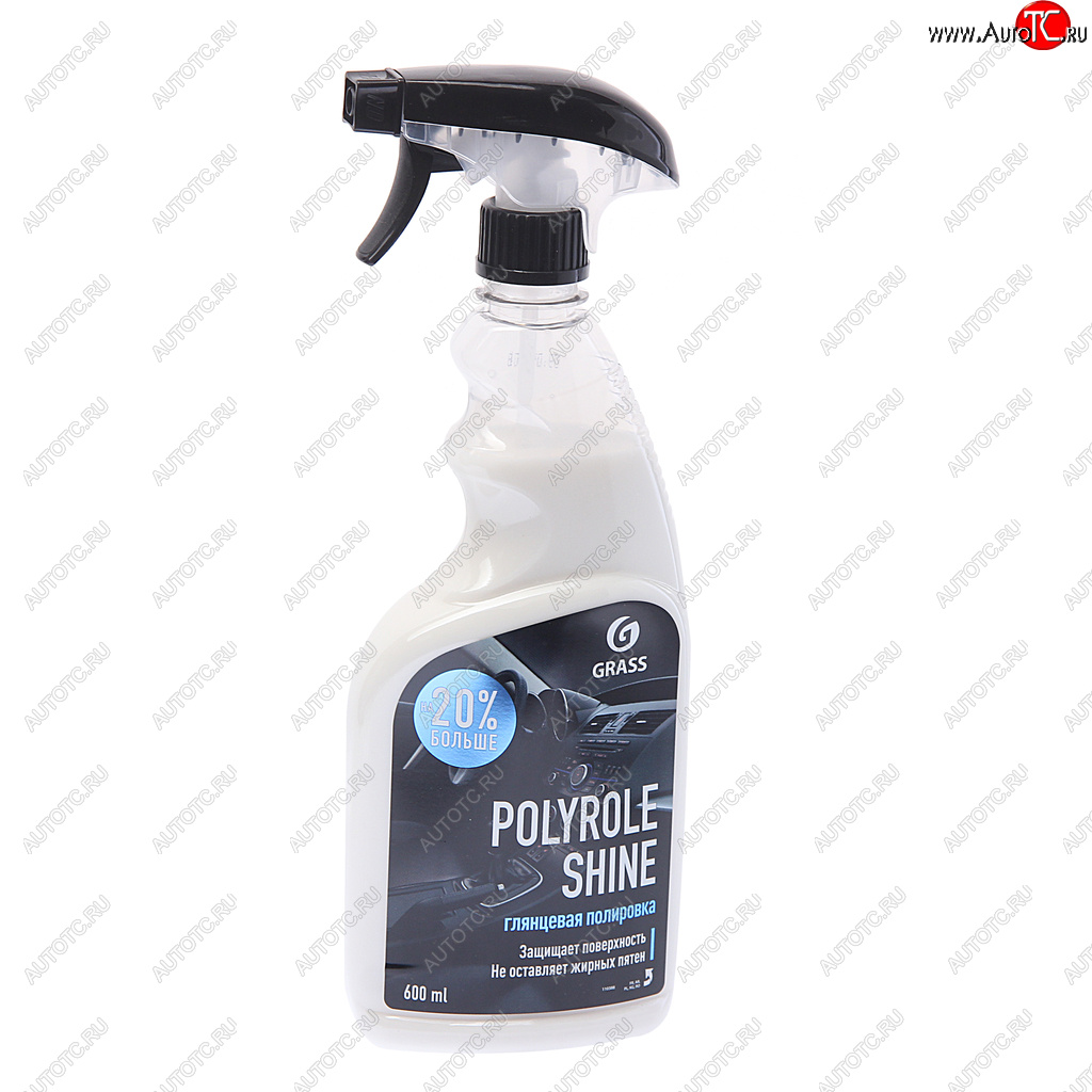 419 р. Полироль пластика глянцевая 600мл Polyrole Shine GRASS GRASS 110388  с доставкой в г. Керчь
