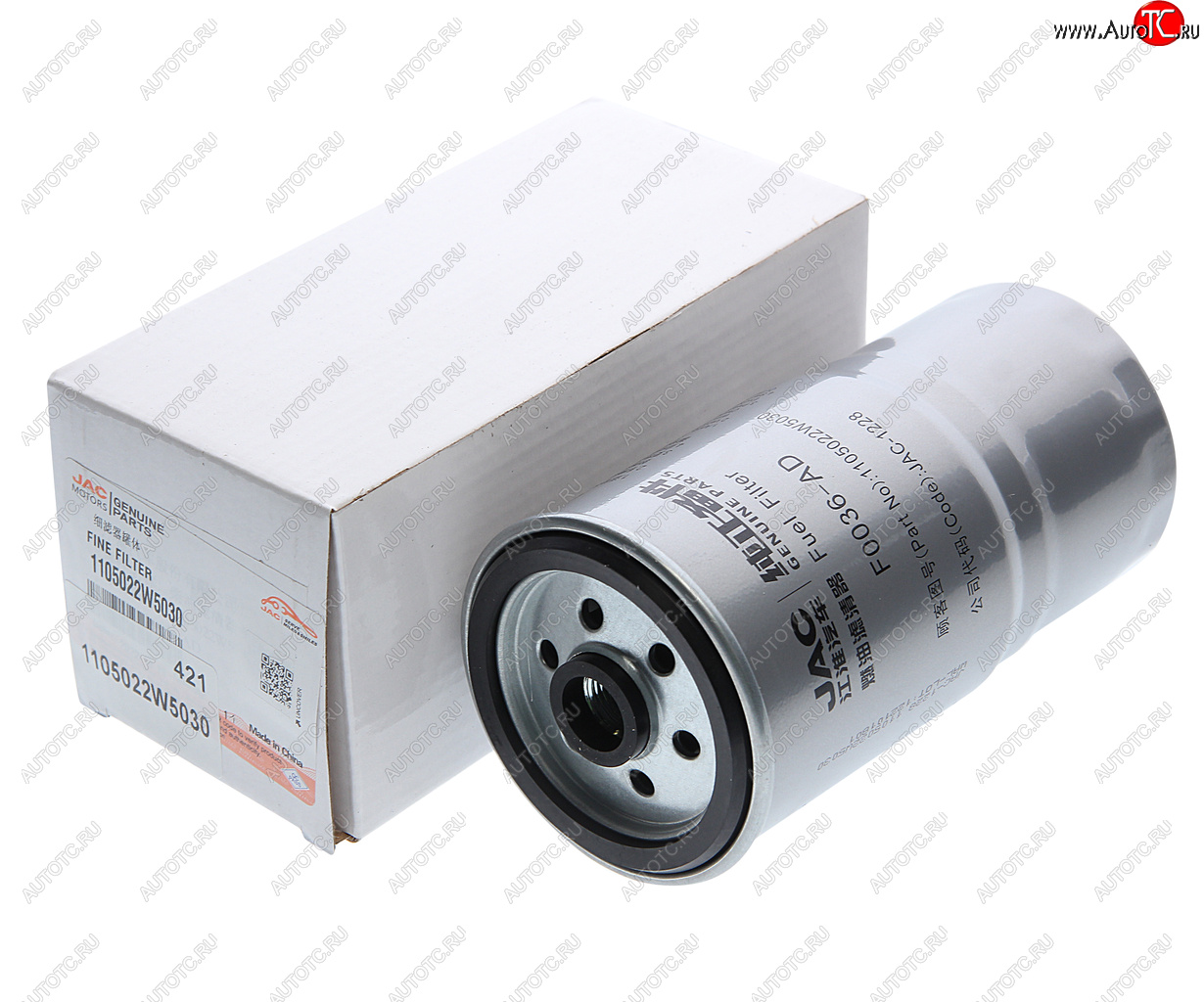 2 789 р. Фильтр топливный JAC N35,N25 SOLLERS Argo 2.0 тонкой очистки OE JAC 1105022w5030  с доставкой в г. Керчь