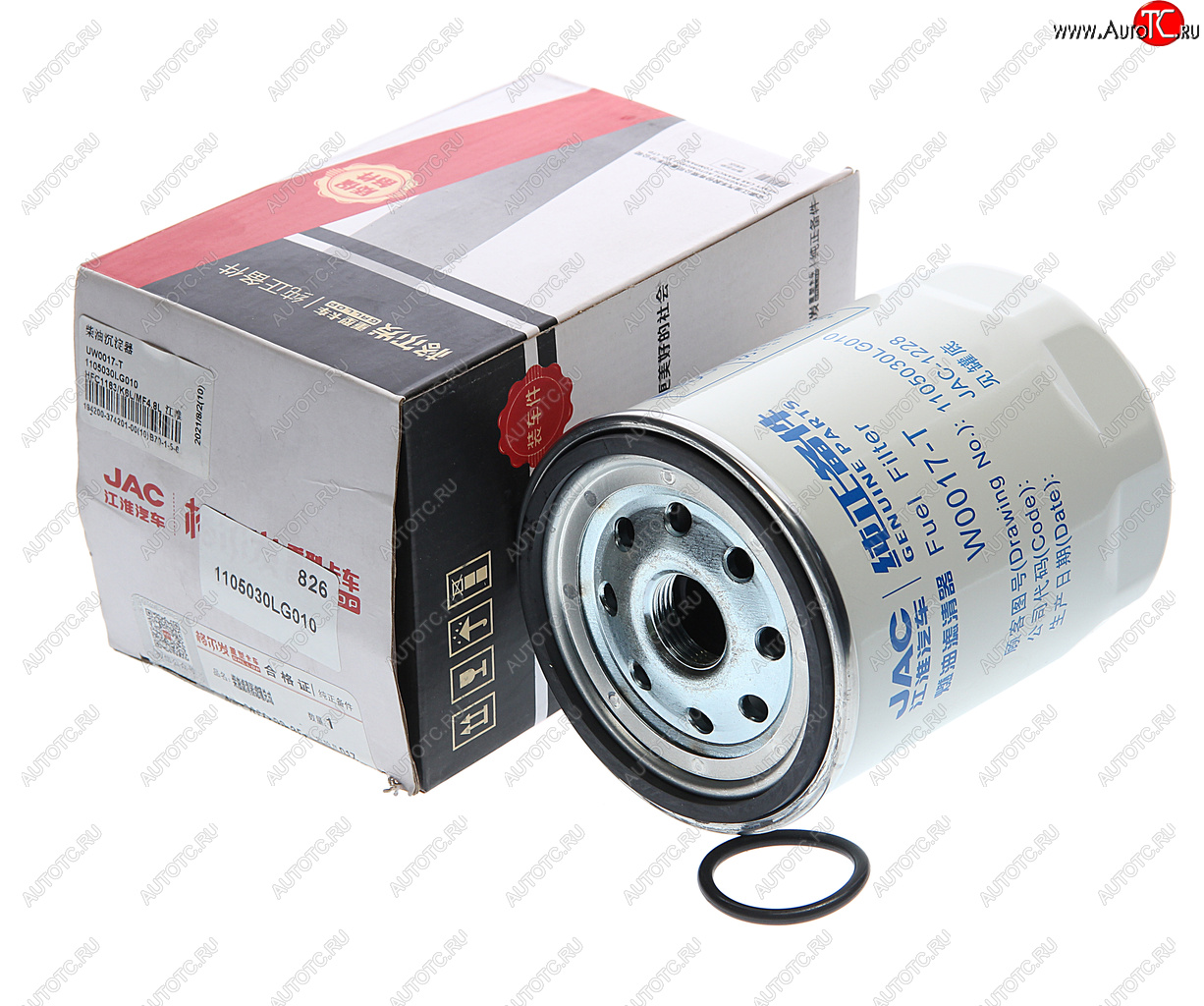 2 999 р. Фильтр топливный JAC N120 (le35n) (18-) грубой очистки OE JAC 1105030lg010  с доставкой в г. Керчь