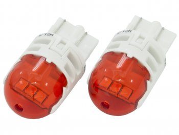 1 699 р. Лампа светодиодная 12V W21/5W W3х16q 80/16Лм (2шт.) Led Amber Ultinon Pro6000 PHILIPS PHILIPS 11066au60x2 PHILIPS 11066au60x2  с доставкой в г. Керчь. Увеличить фотографию 1