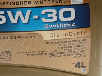 6 099 р. Масло моторное HCL 5W30 синт.4л RAVENOL RAVENOL 1111118-004  с доставкой в г. Керчь. Увеличить фотографию 2