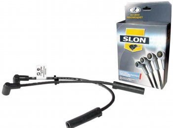 639 р. Провод высоковольтный ВАЗ-1111 комплект силикон SLON SLON 1111-3707060  с доставкой в г. Керчь. Увеличить фотографию 1