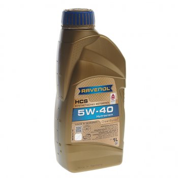 1 559 р. Масло моторное HCS 5W40 синт.1л RAVENOL RAVENOL 1112105-001  с доставкой в г. Керчь. Увеличить фотографию 1