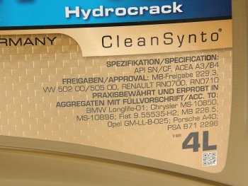 5 399 р. Масло моторное HCS 5W40 синт.4л RAVENOL RAVENOL 1112105-004  с доставкой в г. Керчь. Увеличить фотографию 2