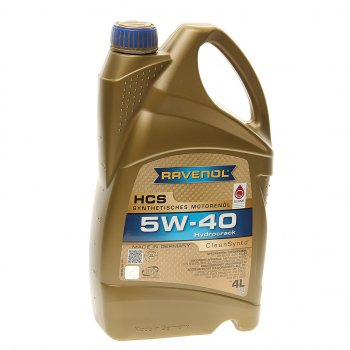 5 399 р. Масло моторное HCS 5W40 синт.4л RAVENOL RAVENOL 1112105-004  с доставкой в г. Керчь. Увеличить фотографию 1