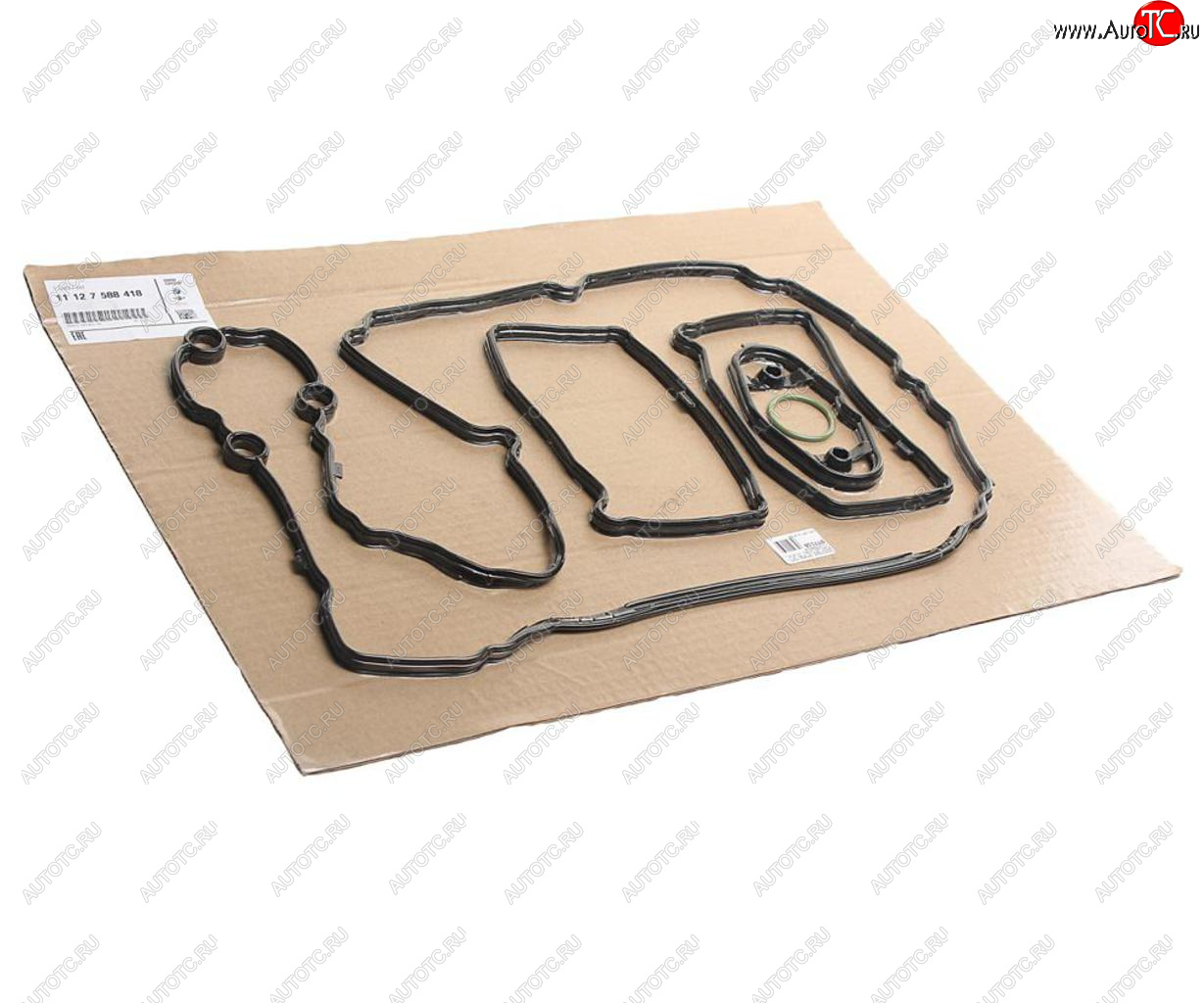 4 299 р. Прокладка крышки клапанной BMW 3 (F30),5 (F10),X3 (F25) (1.62.0) комплект OE BMW 11127588418  с доставкой в г. Керчь
