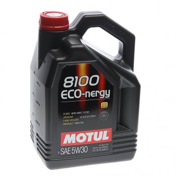 7 199 р. Масло моторное 8100 ECO-NERGY 5W30 синт.5л MOTUL MOTUL 111686  с доставкой в г. Керчь. Увеличить фотографию 1