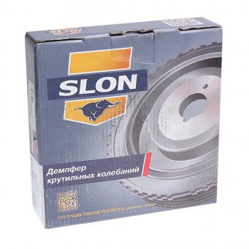 2 669 р. Шкив ВАЗ-11189 коленвала демпферный SLON SLON 11189-1005058  с доставкой в г. Керчь. Увеличить фотографию 3