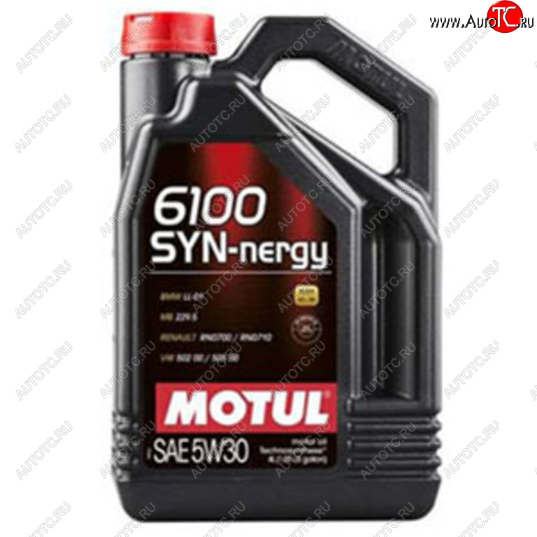 4 199 р. Масло моторное 6100 SYN-NERGIE 5W30 псинт.4л MOTUL MOTUL 112138  с доставкой в г. Керчь