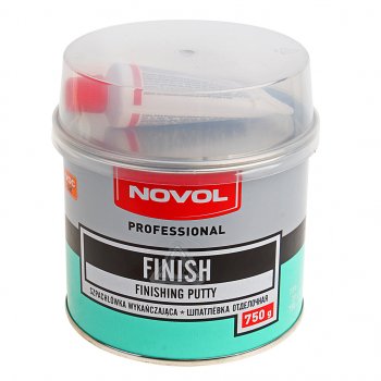 969 р. Шпатлевка доводочная FINISH 0.75кг NOVOL NOVOL 1122  с доставкой в г. Керчь. Увеличить фотографию 1