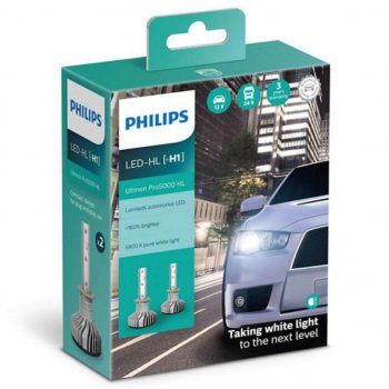 9 299 р. Лампа светодиодная 12V/24V H1 P14.5s 5800K бокс (2шт.) Ultinon Pro5000 Led Fog HI/LO PHILIPS PHILIPS 11258u50cwx2 PHILIPS 11258u50cwx2  с доставкой в г. Керчь. Увеличить фотографию 3
