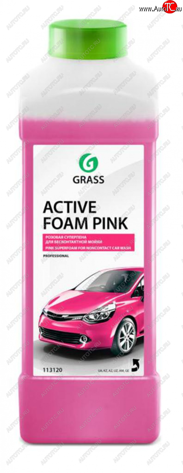 559 р. Шампунь для бесконтактной мойки 1кг Active Foam Pink GRASS GRASS 113120  с доставкой в г. Керчь