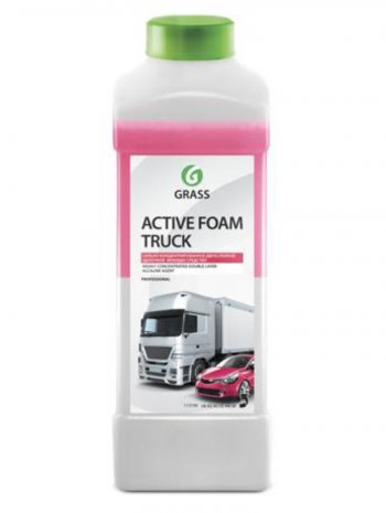 599 р. Шампунь для грузового авто двухкомпонентный 1л Active Foam Truck GRASS GRASS 113190  с доставкой в г. Керчь. Увеличить фотографию 1