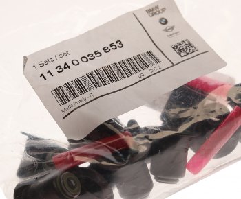 5 449 р. Колпачок BMW 3 (E90,E91,E93) (05-) маслоотражательный выпускной комплект OE BMW 11340035853 BMW 11340035853  с доставкой в г. Керчь. Увеличить фотографию 2