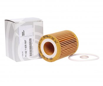 2 299 р. Фильтр масляный BMW 1 (F20,F21),3 (F30,F31,F34) (11-) (1.42.0) OE BMW 11427635557  с доставкой в г. Керчь. Увеличить фотографию 1