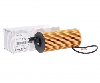 2 599 р. Фильтр масляный BMW 1 (F20),3 (E90),5 (F07,F10),X3 (F25) (1.6 D2.0 D3.0 D) OE BMW 11428507683  с доставкой в г. Керчь. Увеличить фотографию 1