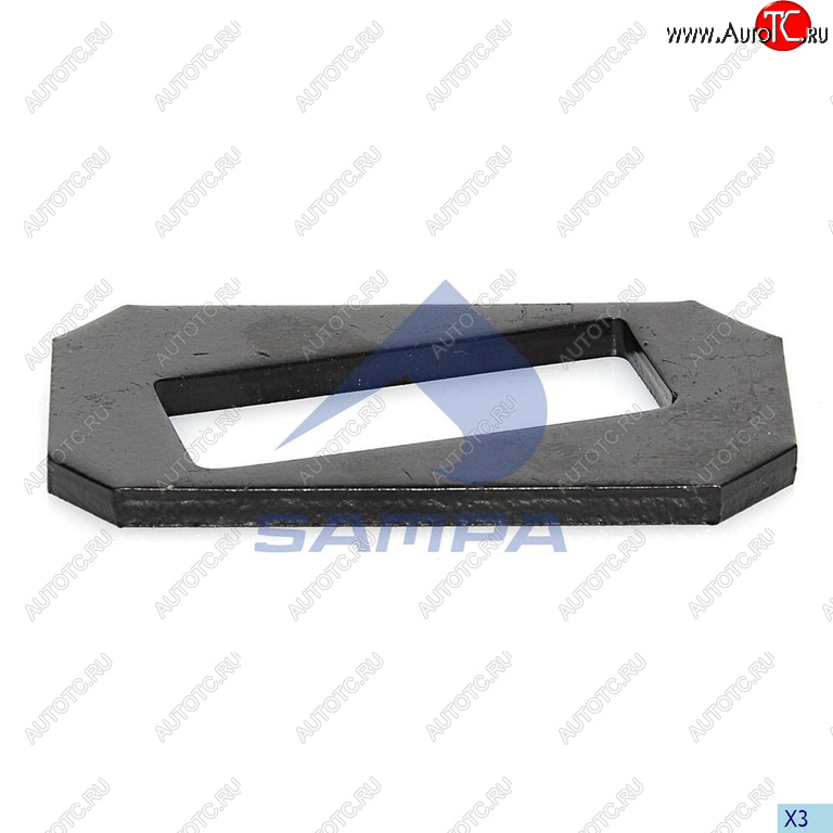 165 р. Пластина BPW полурессоры регулировочная SAMPA SAMPA 114.501  с доставкой в г. Керчь
