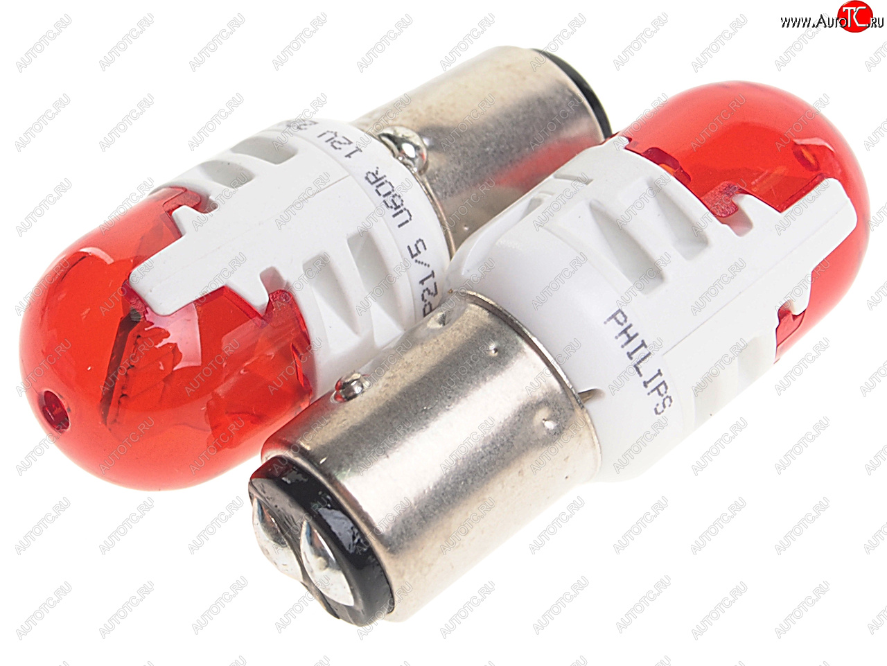 3 099 р. Лампа светодиодная 12V P215W BAY15d 7515Лм (2шт.) Led Red Ultinon Pro6000 PHILIPS PHILIPS 11499ru60x2  с доставкой в г. Керчь