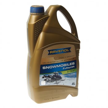 9 299 р. Масло моторное для 4-х тактных двигателей снегоходов 5W30 синт.4л RAVENOL RAVENOL 1151311-004  с доставкой в г. Керчь. Увеличить фотографию 1