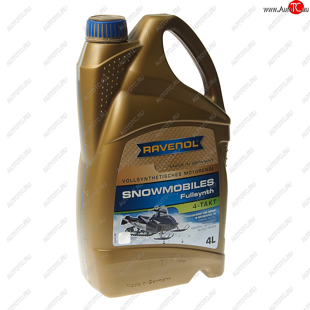 9 299 р. Масло моторное для 4-х тактных двигателей снегоходов 5W30 синт.4л RAVENOL RAVENOL 1151311-004  с доставкой в г. Керчь
