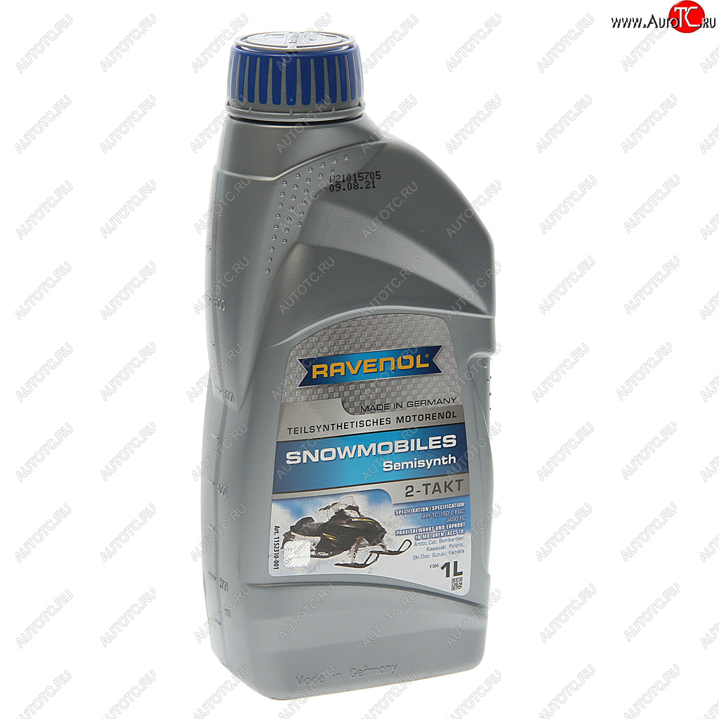 1 649 р. Масло моторное для 2-х тактных двигателей снегоходов псинт.1л RAVENOL RAVENOL 1152310-001  с доставкой в г. Керчь
