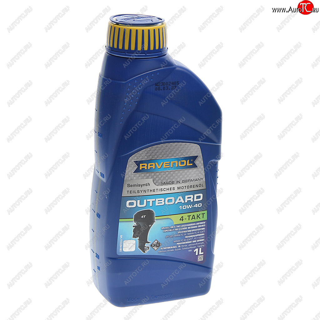 1 699 р. Масло моторное для 4-х тактных двигателей лодок OUTBOARD 10W40 псинт.1л RAVENOL RAVENOL 1153204-001  с доставкой в г. Керчь