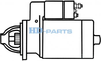 3 399 р. Реле стартера RENAULT VOLVO пусковое HD-PARTS HD-PARTS 116150  с доставкой в г. Керчь. Увеличить фотографию 4
