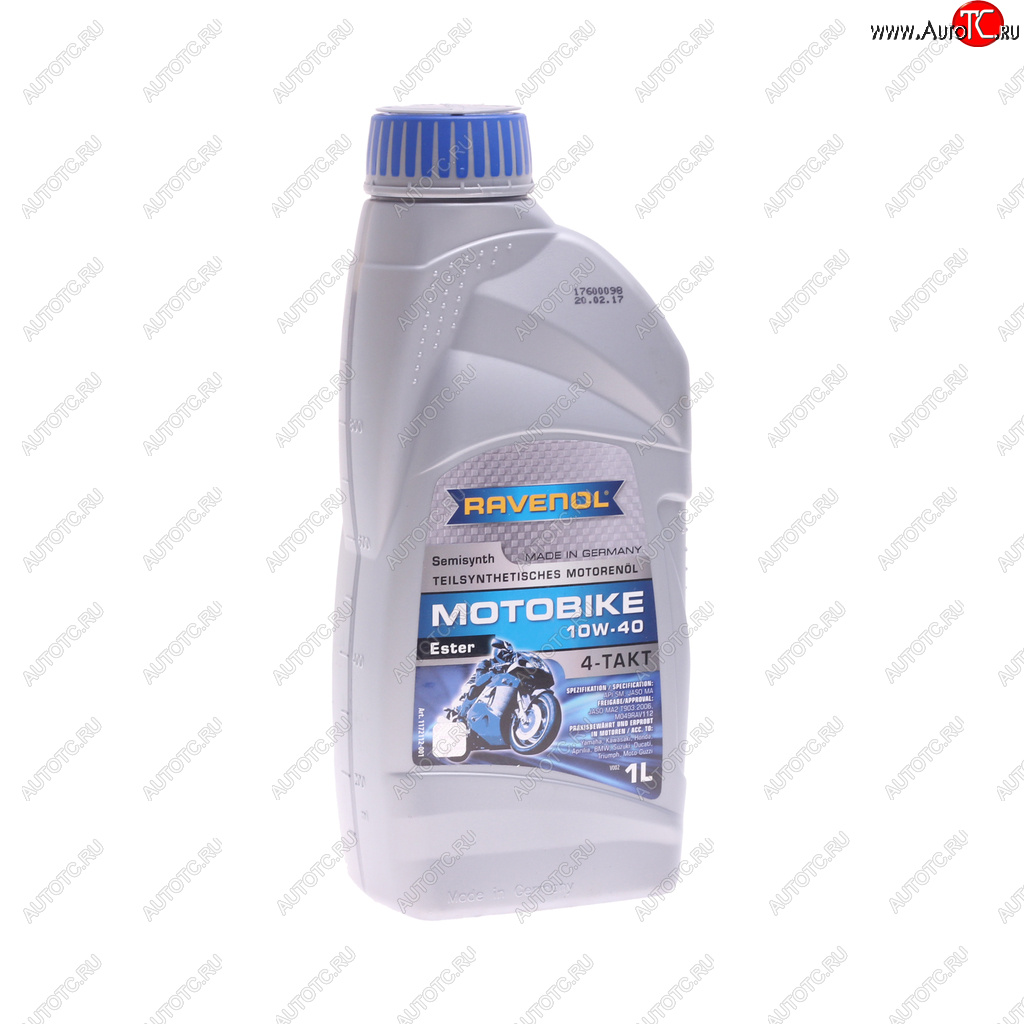 2 049 р. Масло моторное для 4-х тактных двигателей ESTER 4T 10W40 псинт.1л RAVENOL RAVENOL 1172112-001  с доставкой в г. Керчь