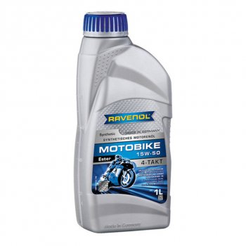 2 099 р. Масло моторное для 4-х тактных двигателей ESTER 4T 15W50 синт.1л RAVENOL RAVENOL 1172113-001  с доставкой в г. Керчь. Увеличить фотографию 1