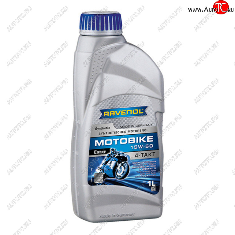 2 099 р. Масло моторное для 4-х тактных двигателей ESTER 4T 15W50 синт.1л RAVENOL RAVENOL 1172113-001  с доставкой в г. Керчь