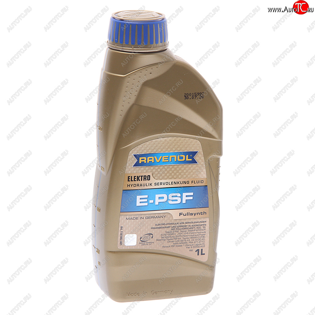 2 899 р. Жидкость электро-гидроусилителя руля E-PSF Fluid синт.1л RAVENOL RAVENOL 1181002-001  с доставкой в г. Керчь