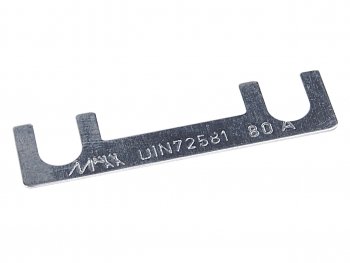 35 р. Предохранитель-планка 80A (41х11мм) BOSCH BOSCH 1191017003  с доставкой в г. Керчь. Увеличить фотографию 1