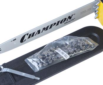 8 449 р. Пила цепная 2000Вт 35см CHAMPION CHAMPION 120-14  с доставкой в г. Керчь. Увеличить фотографию 3