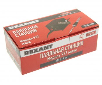 2 689 р. Станция паяльная аналоговая температура пайки 100-450град. 220В 8Вт REXANT REXANT 12-0159  с доставкой в г. Керчь. Увеличить фотографию 5