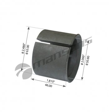 579 р. Втулка ROCKINGER петли дышла разрезная (50x60мм) MANSONS MANSONS 120.182  с доставкой в г. Керчь. Увеличить фотографию 1