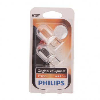 369 р. Лампа 12V W21W W3x16d блистер (2шт.) PHILIPS PHILIPS 12065b2  с доставкой в г. Керчь. Увеличить фотографию 1