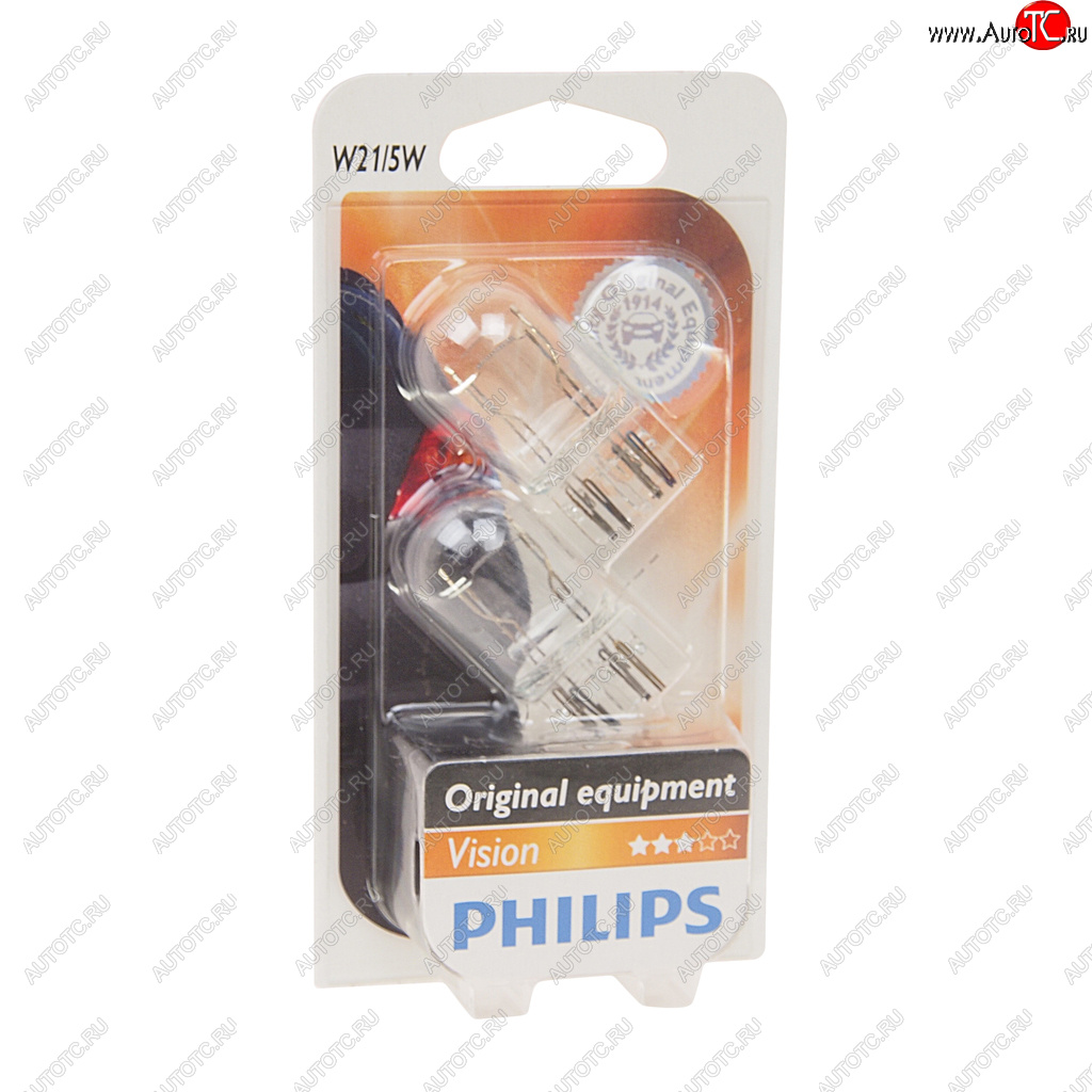 429 р. Лампа 12V W215W W3x16q блистер (2шт.) PHILIPS PHILIPS 12066b2  с доставкой в г. Керчь