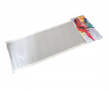1 059 р. Решетка радиатора сетка (черная) 120х40см (ромб 8х16мм) GRILLE TUNING GRILLE TUNING 120х40 (ромб 8х16) black  с доставкой в г. Керчь. Увеличить фотографию 1