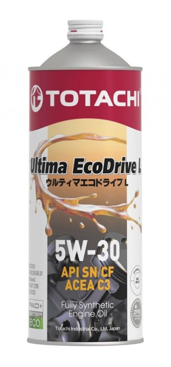 1 199 р. Масло моторное ULTIMA ECODRIVE L C3SN 5W30 синт.1л TOTACHI TOTACHI 12101  с доставкой в г. Керчь. Увеличить фотографию 1